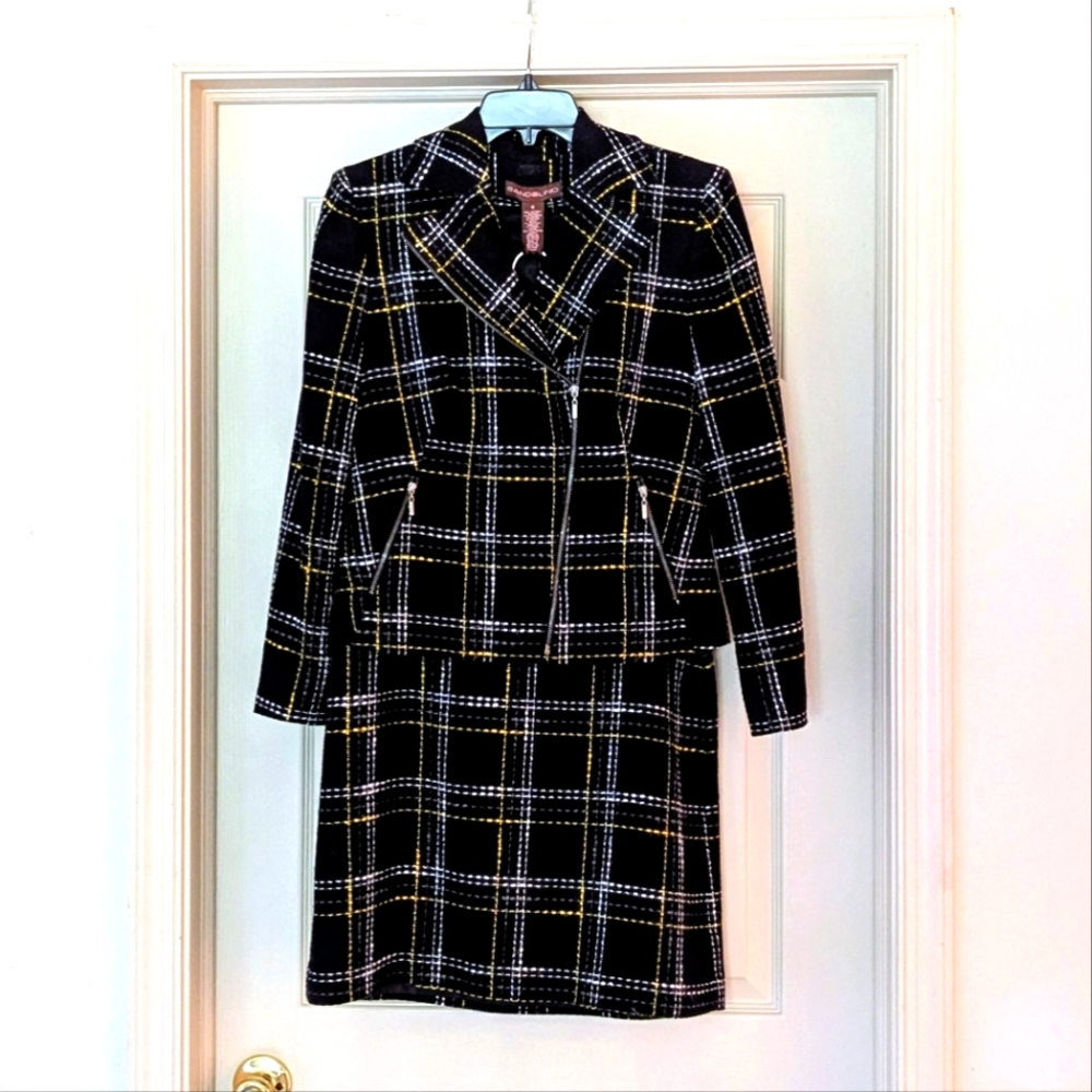 Women's Bandolino Tweed Skirt/Jacket Set